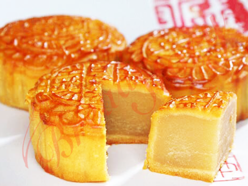 🥮 White Lotus Paste 纯莲蓉 - Baked Skin 🥮